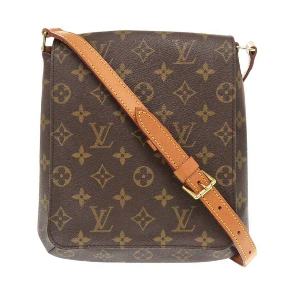 LOUIS VUITTON Authentic Brown Monogram Shoulder Bag